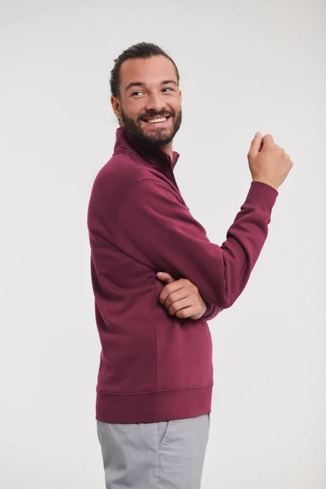 Sweater mit 1/4 Zip "Authentic"