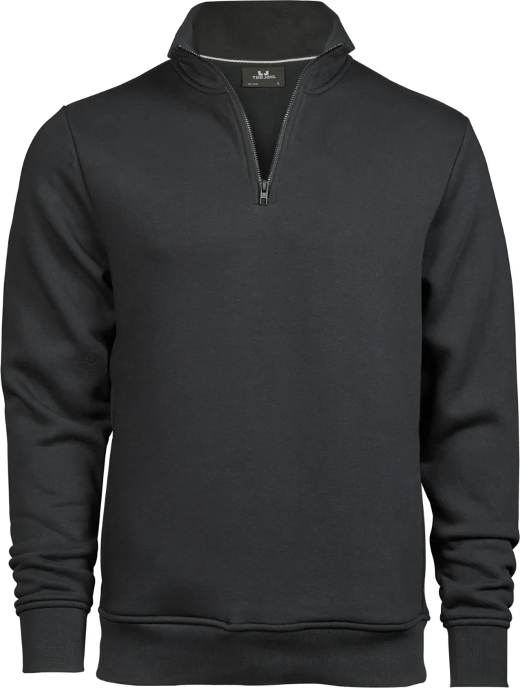 Sweater mit 1/4 Zip