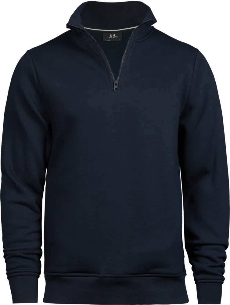 Sweater mit 1/4 Zip
