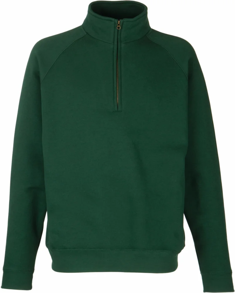 Sweater mit 1/4 Zip