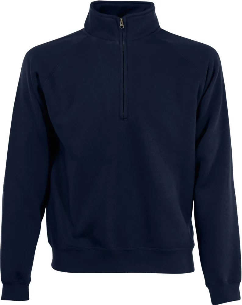 Sweater mit 1/4 Zip