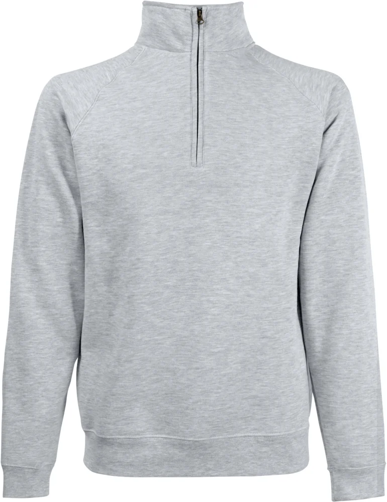 Sweater mit 1/4 Zip