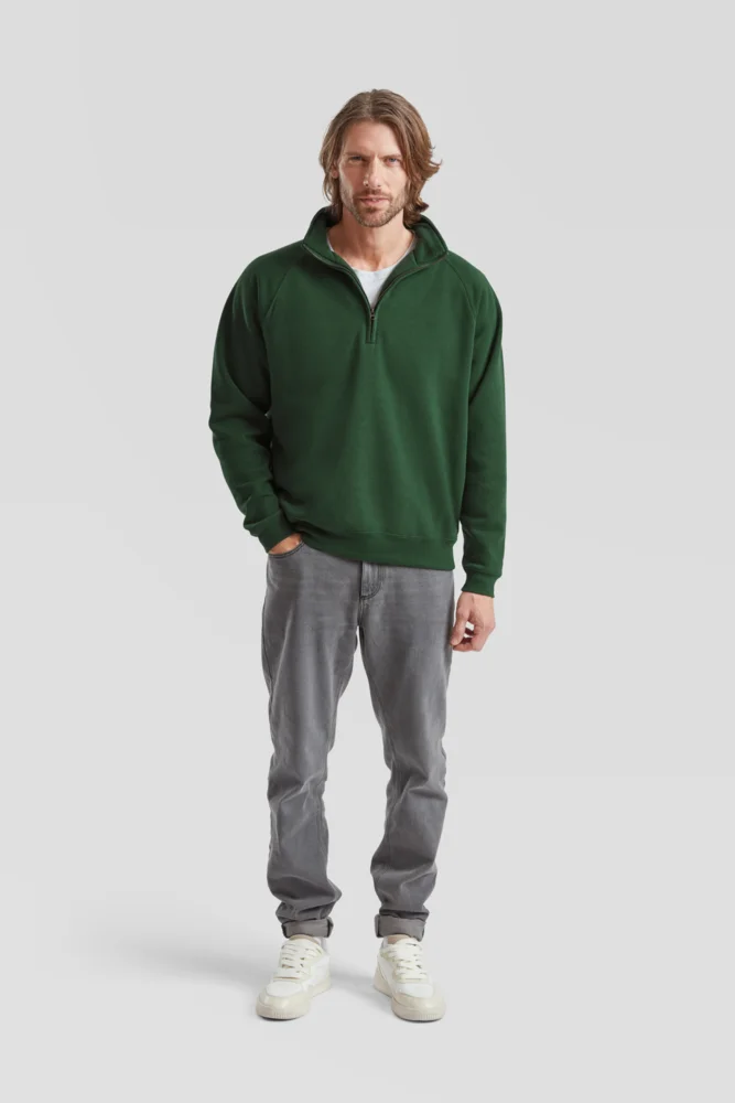 Sweater mit 1/4 Zip