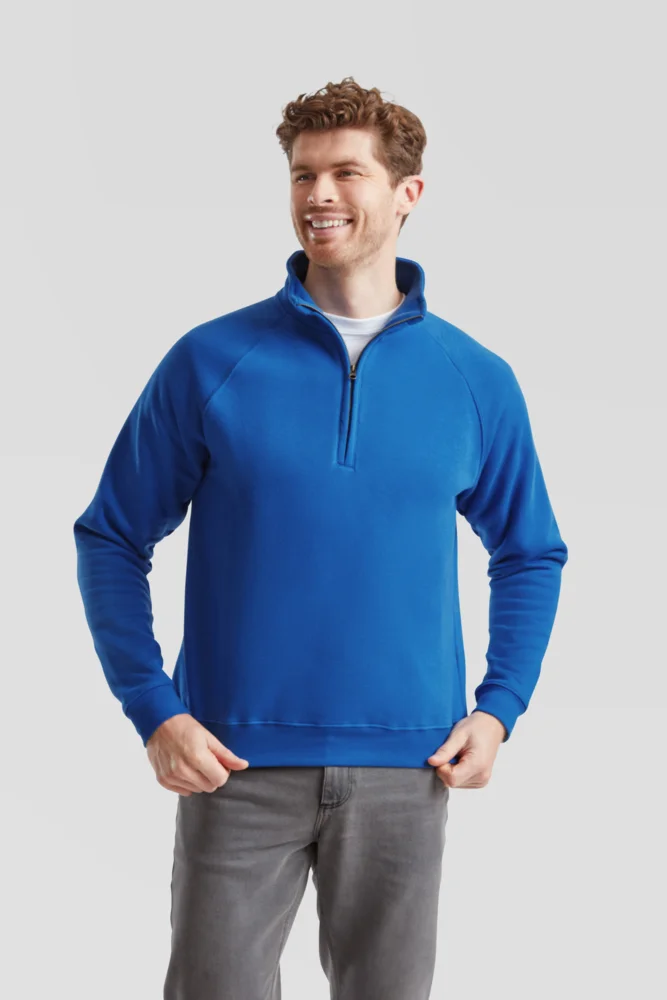Sweater mit 1/4 Zip