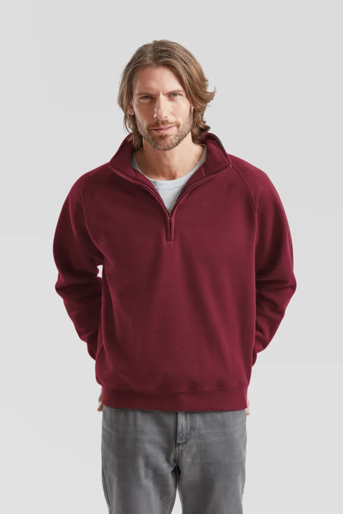 Sweater mit 1/4 Zip