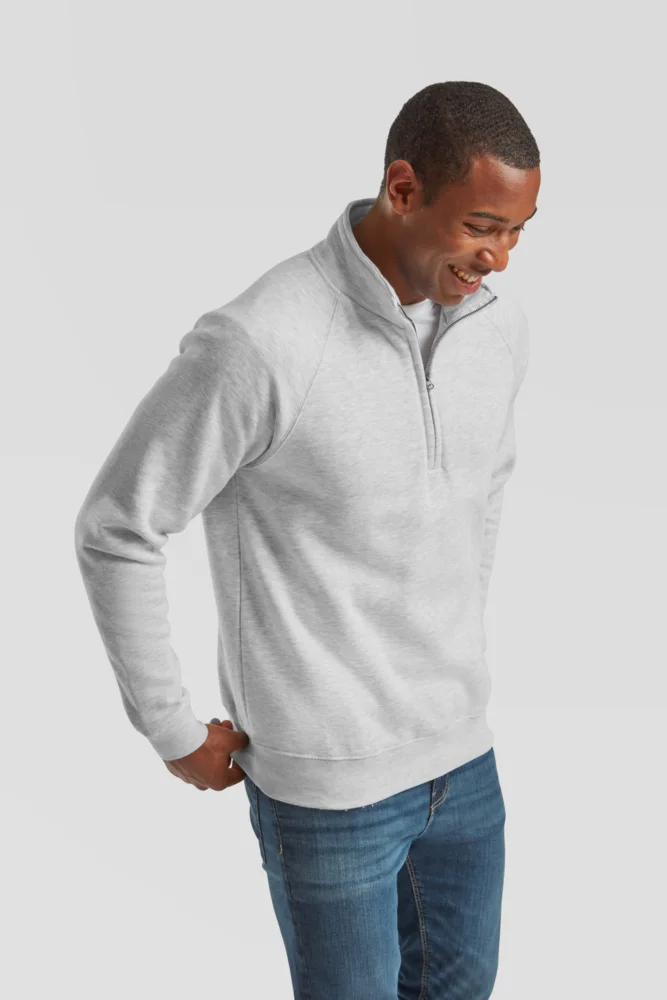 Sweater mit 1/4 Zip