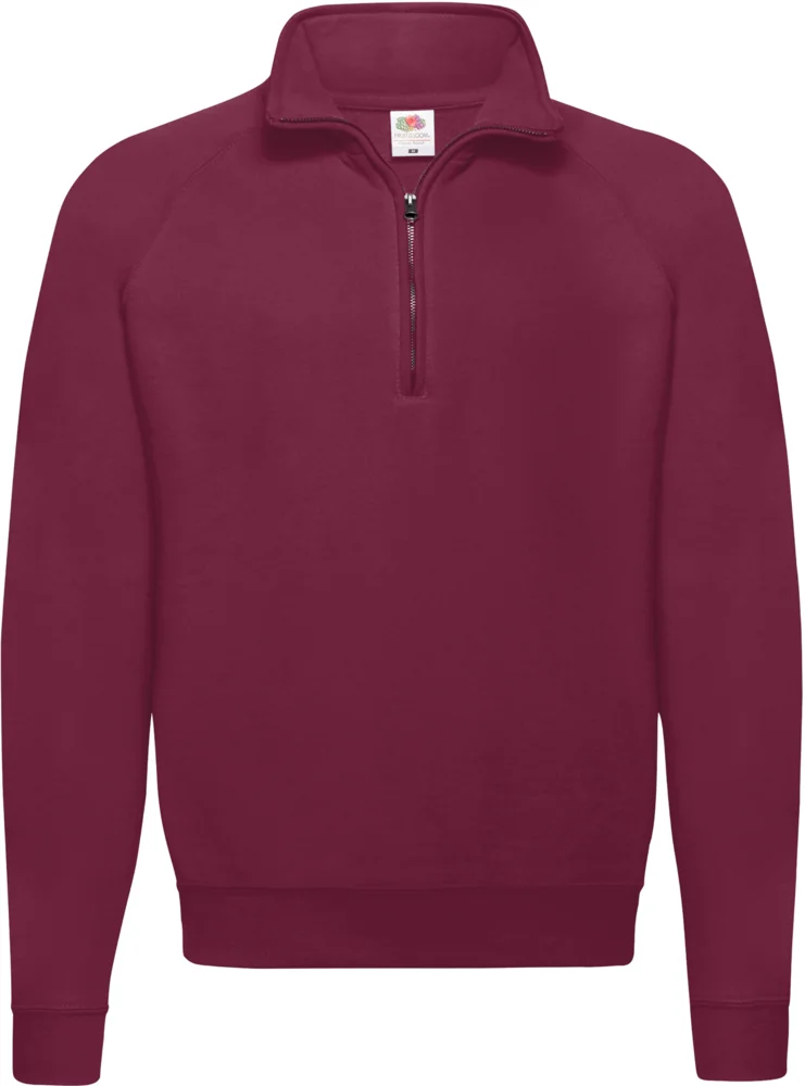 Sweater mit 1/4 Zip
