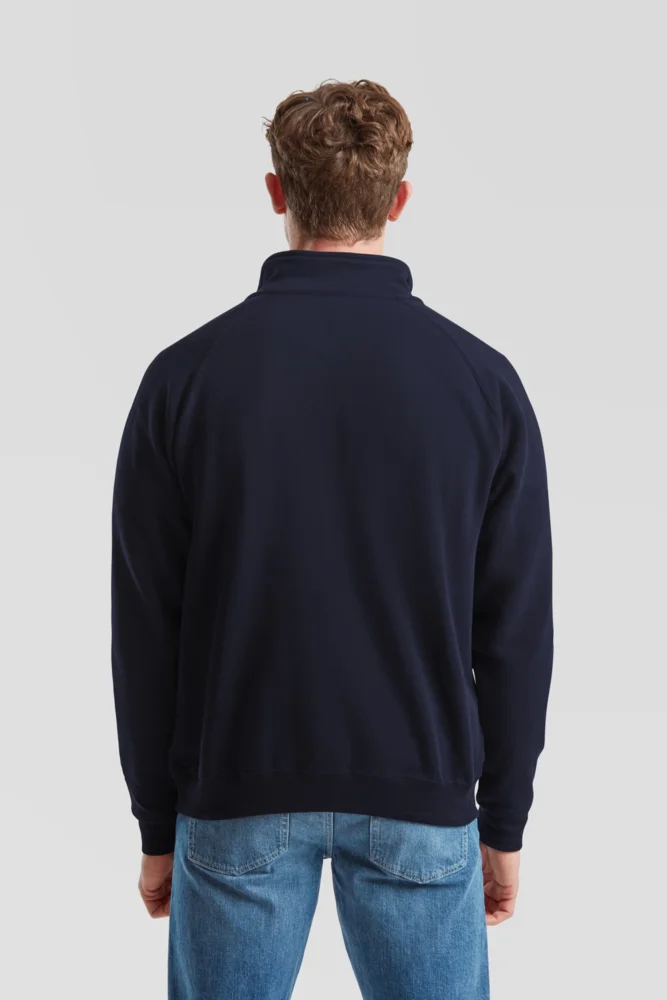 Sweater mit 1/4 Zip