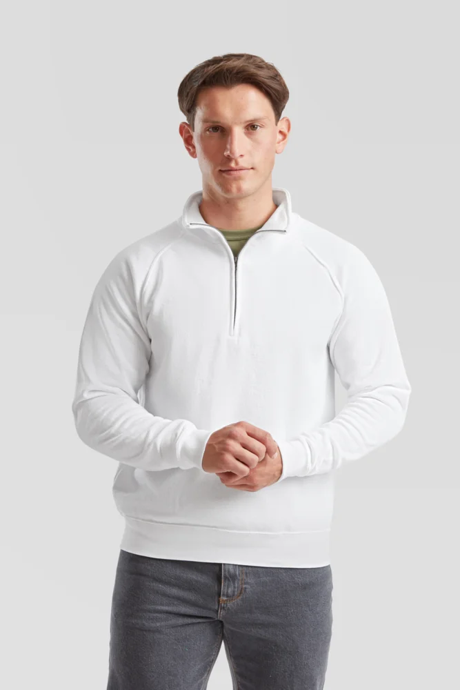 Sweater mit 1/4 Zip
