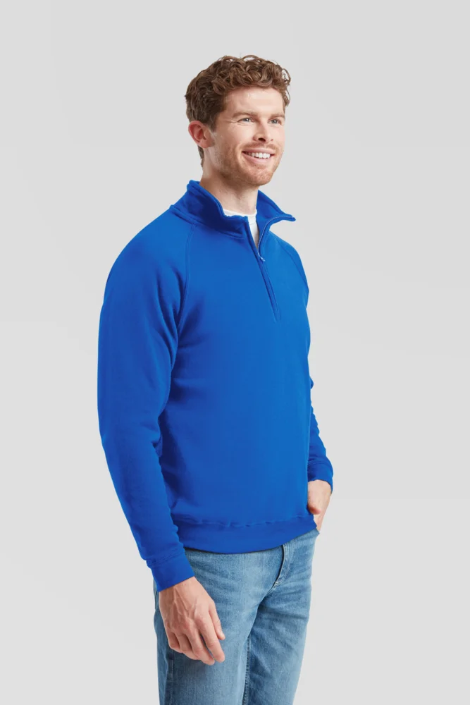Sweater mit 1/4 Zip