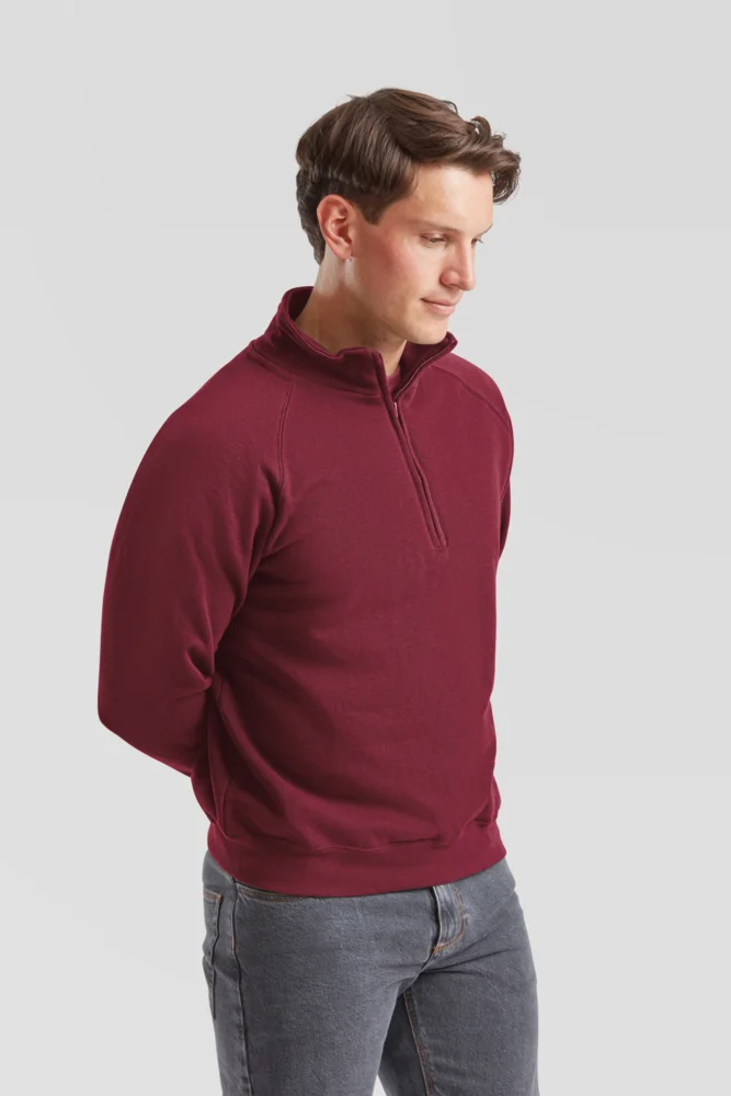 Sweater mit 1/4 Zip