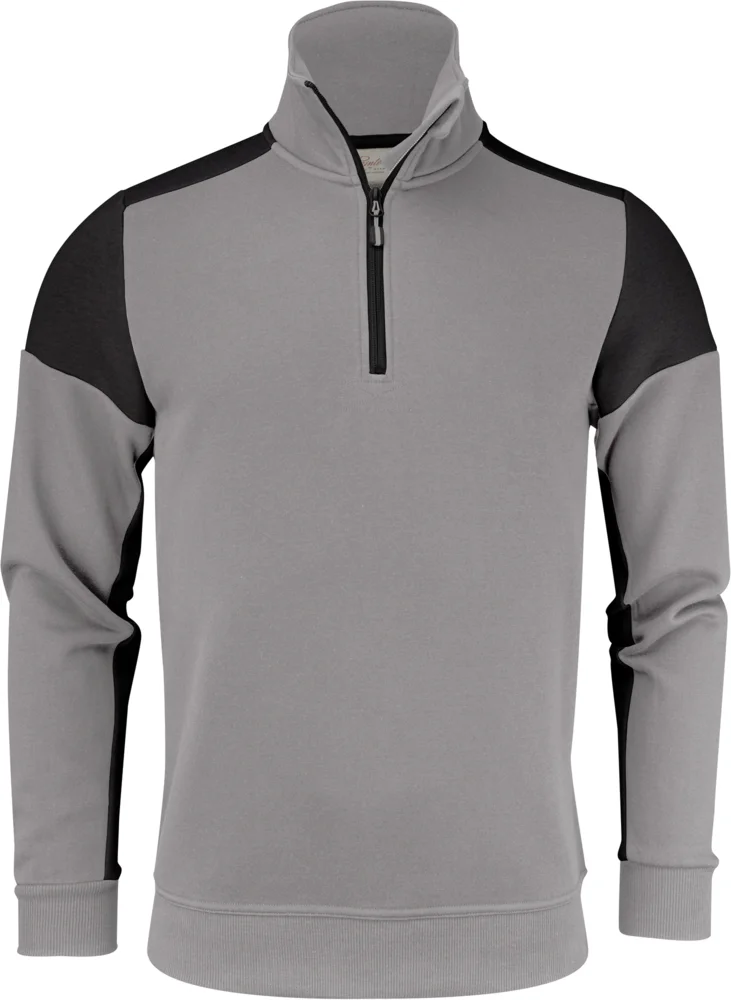 Sweater mit 1/4 Zip