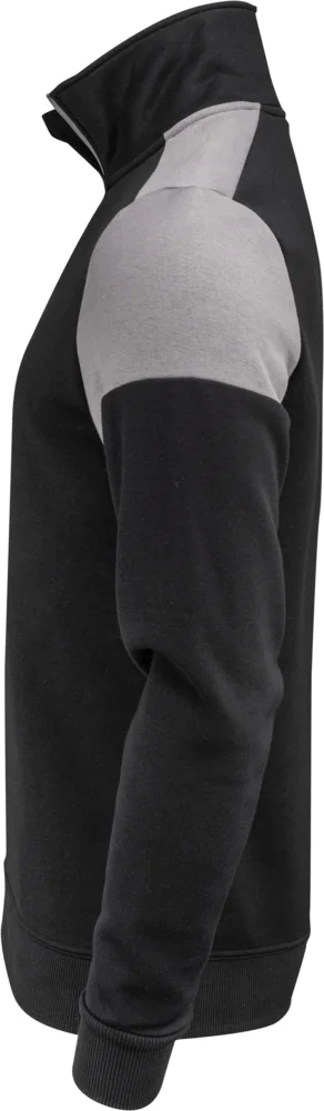 Sweater mit 1/4 Zip