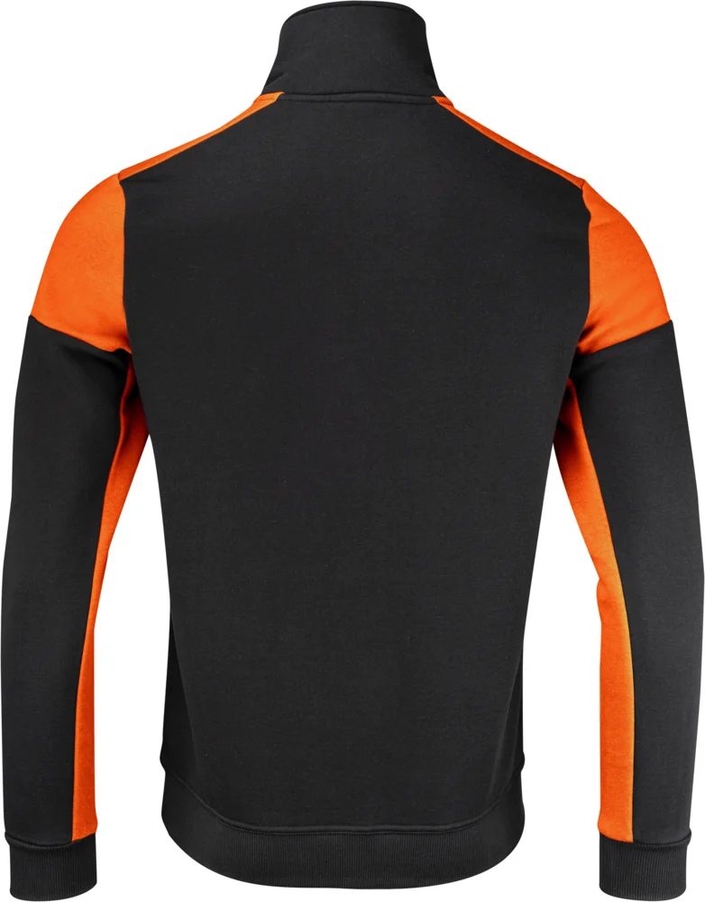 Sweater mit 1/4 Zip