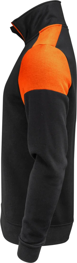 Sweater mit 1/4 Zip