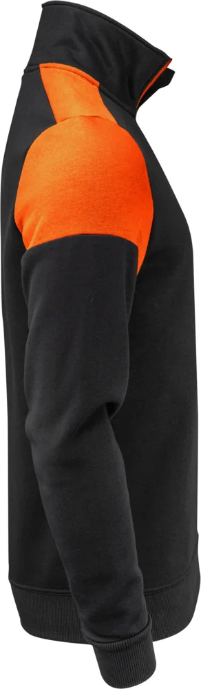 Sweater mit 1/4 Zip