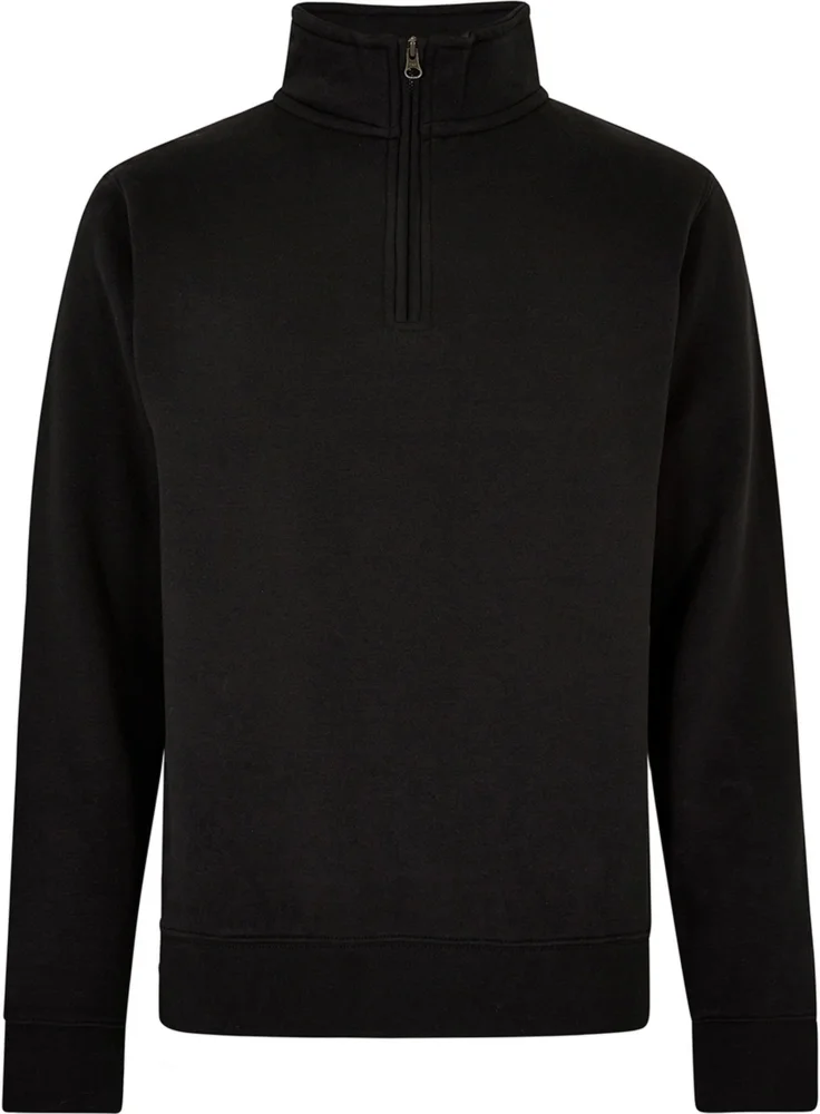 Sweater mit 1/4 Zip