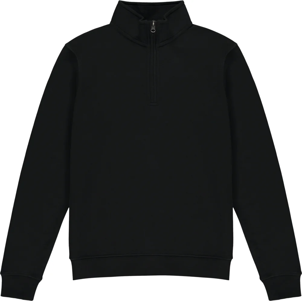 Sweater mit 1/4 Zip