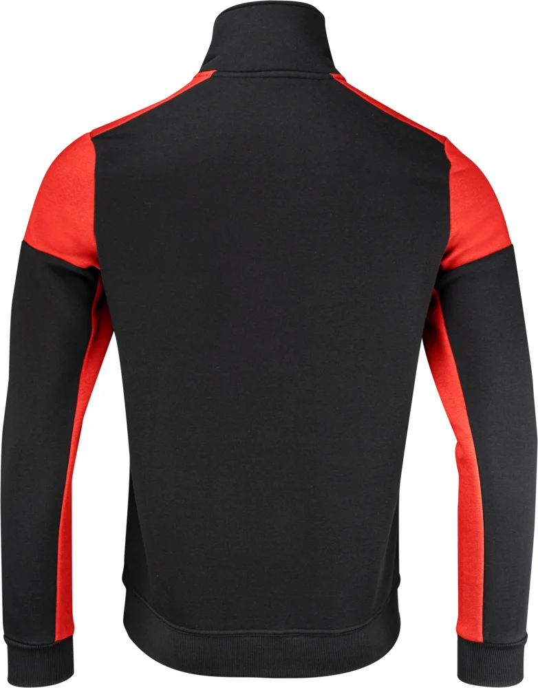 Sweater mit 1/4 Zip