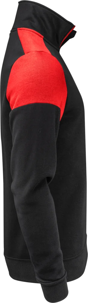 Sweater mit 1/4 Zip