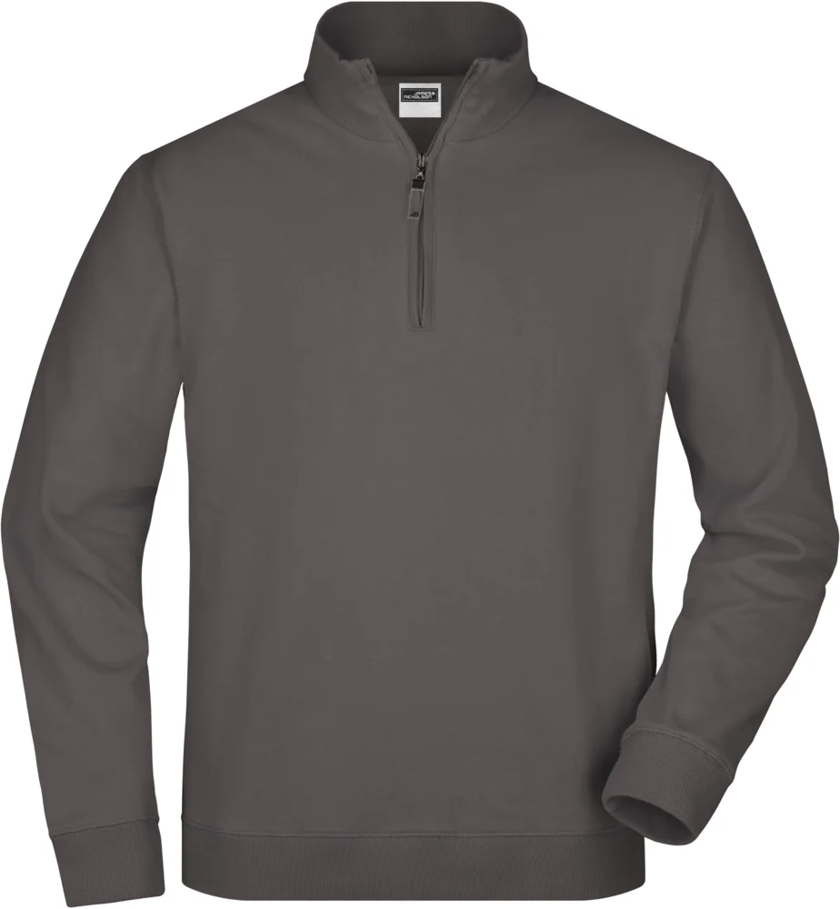 Sweater mit 1/4 Zip