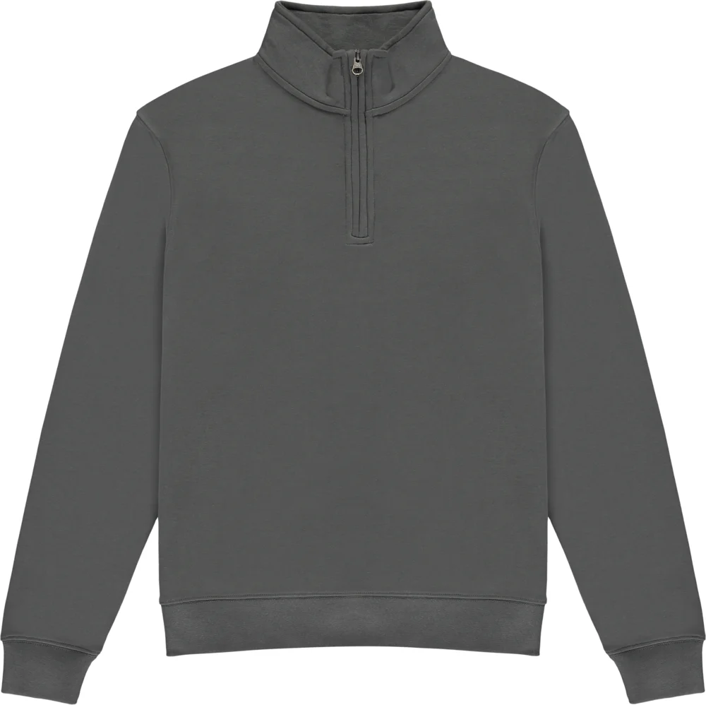 Sweater mit 1/4 Zip