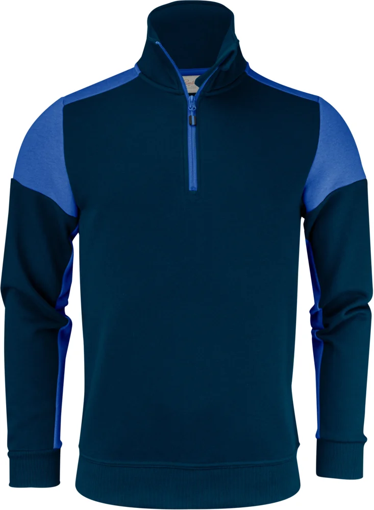 Sweater mit 1/4 Zip