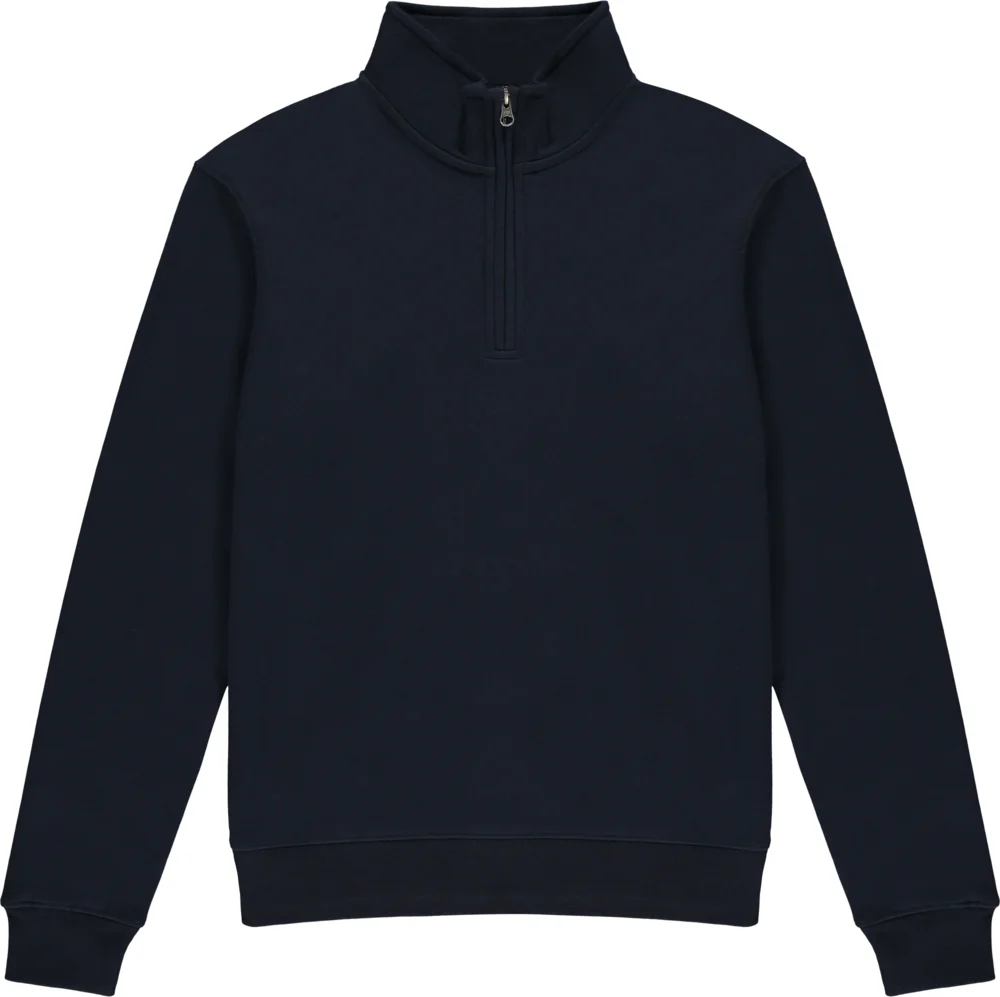 Sweater mit 1/4 Zip