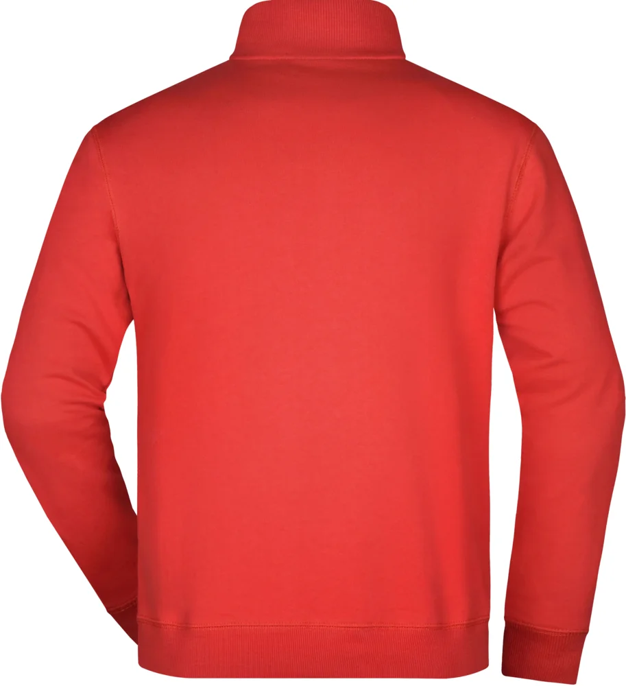 Sweater mit 1/4 Zip