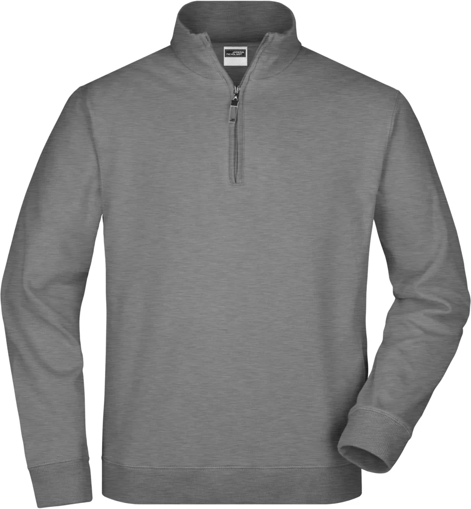 Sweater mit 1/4 Zip