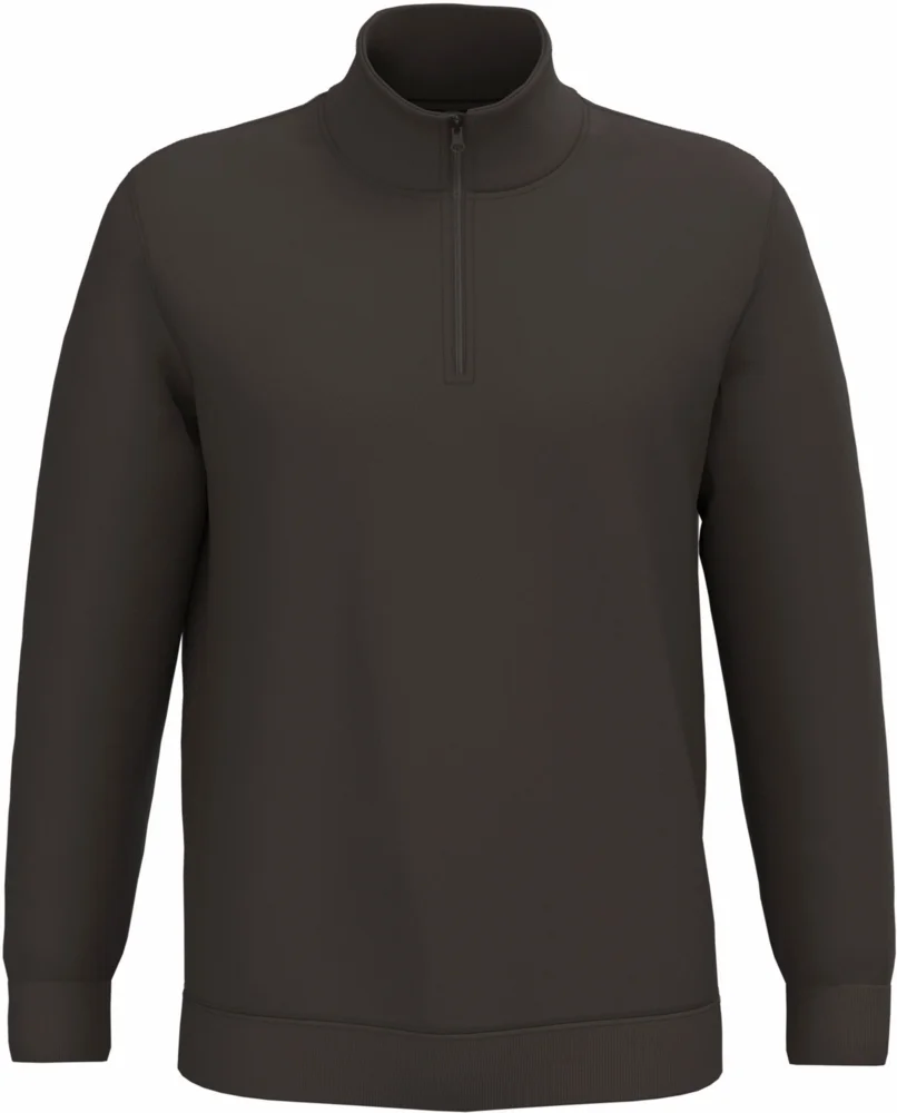 Sweater mit 1/4 Zip