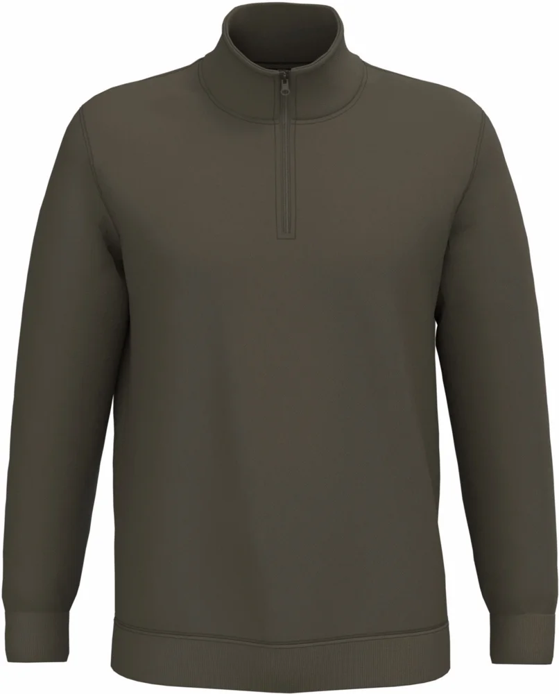 Sweater mit 1/4 Zip