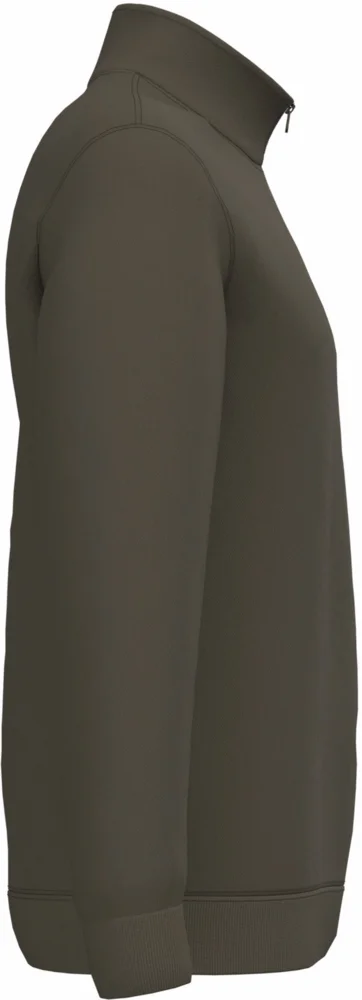 Sweater mit 1/4 Zip