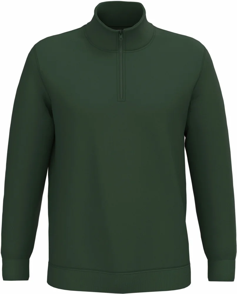 Sweater mit 1/4 Zip