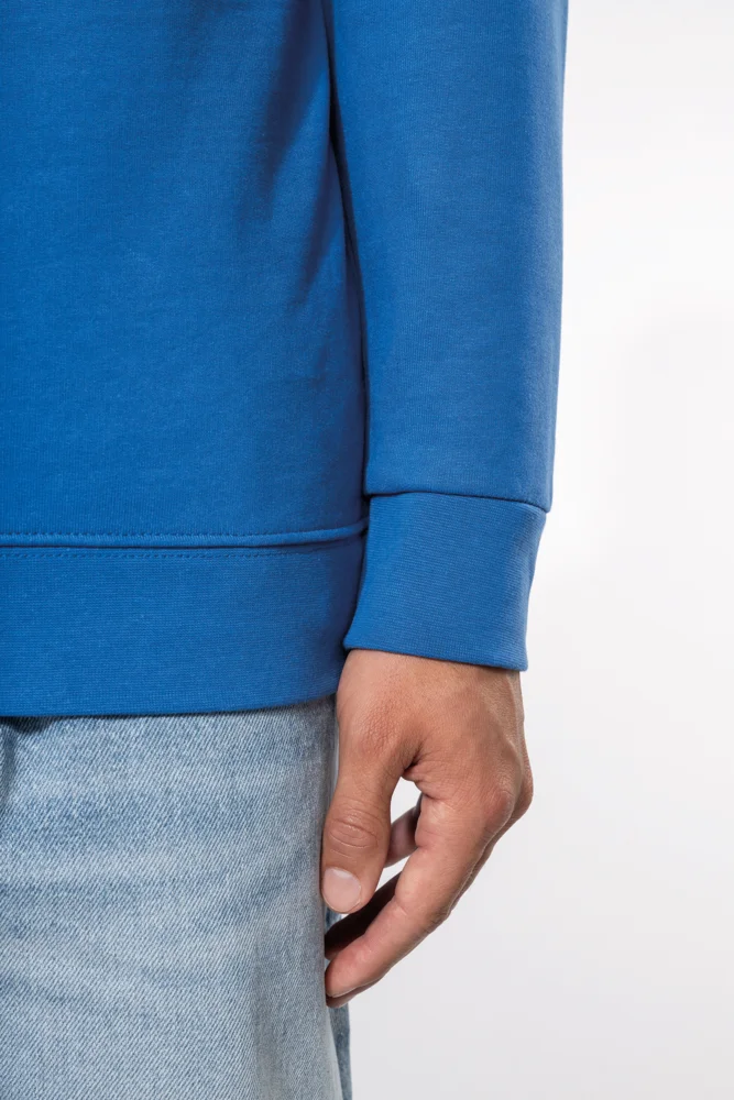 Sweater mit 1/4 Zip