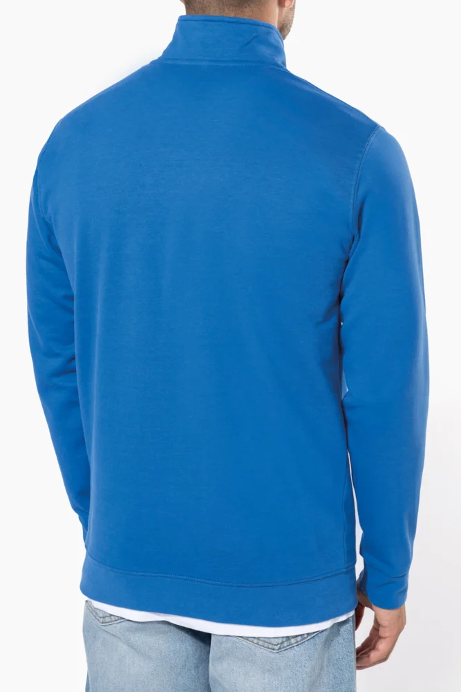 Sweater mit 1/4 Zip