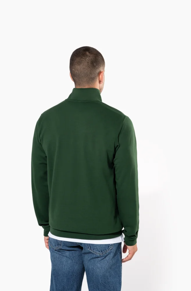 Sweater mit 1/4 Zip