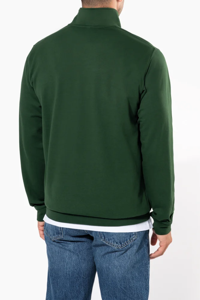Sweater mit 1/4 Zip