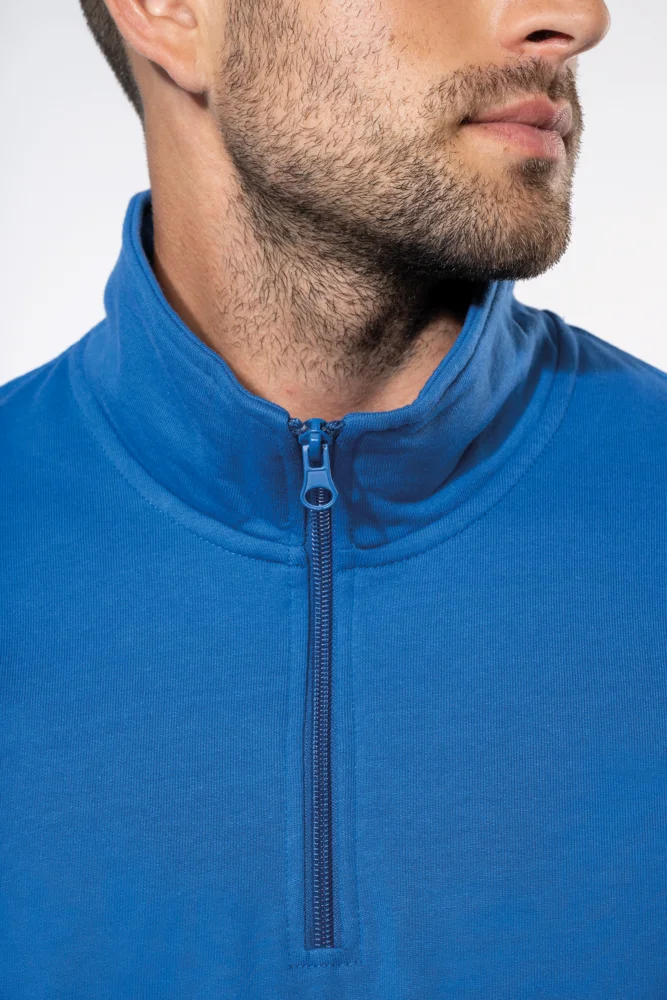 Sweater mit 1/4 Zip