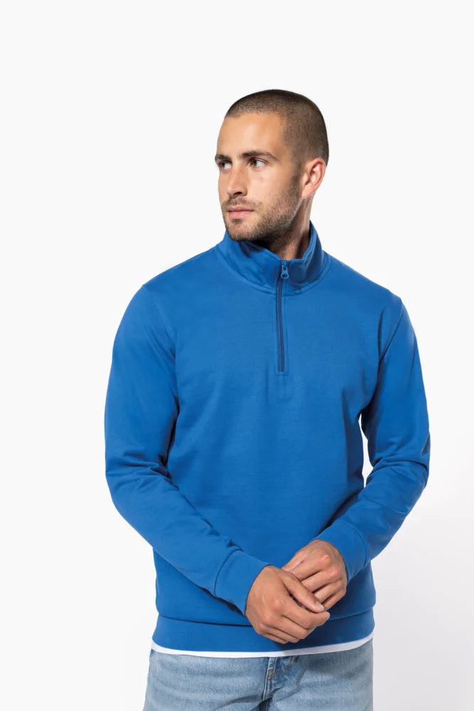 Sweater mit 1/4 Zip
