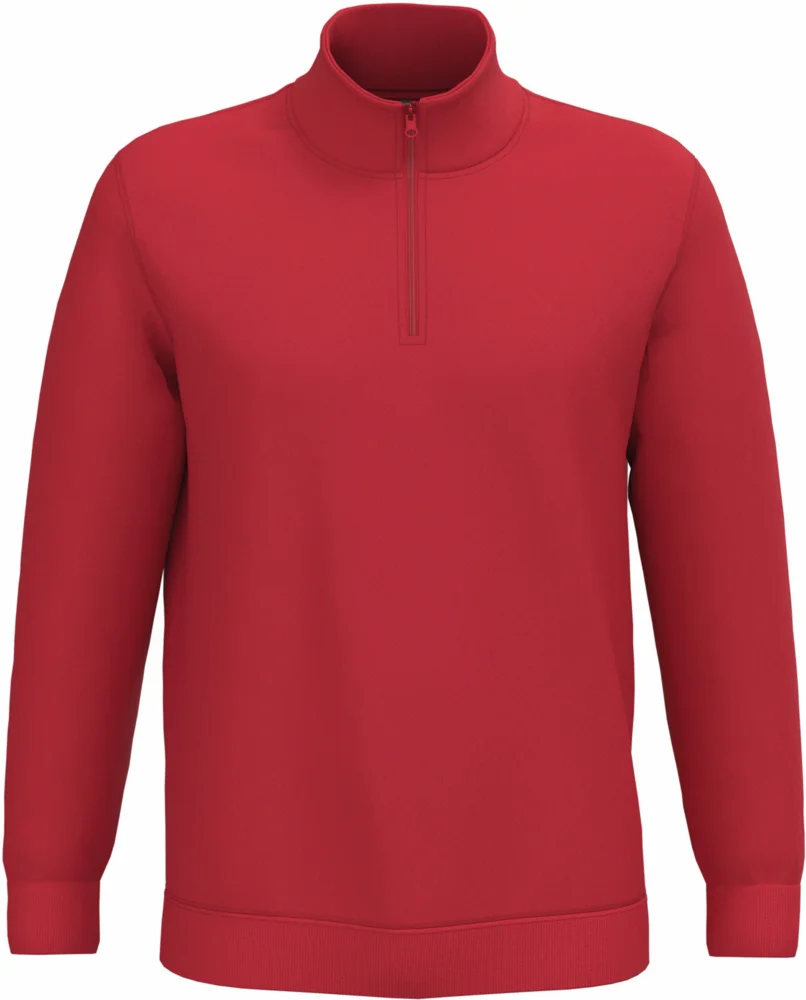 Sweater mit 1/4 Zip