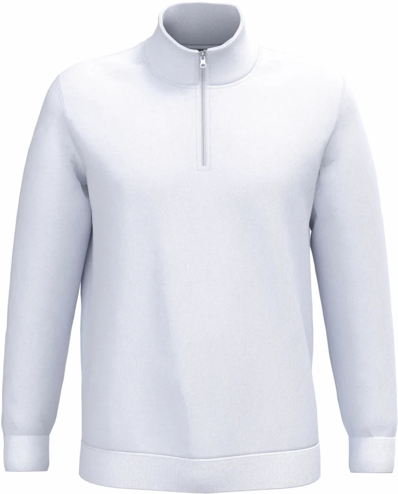 Sweater mit 1/4 Zip