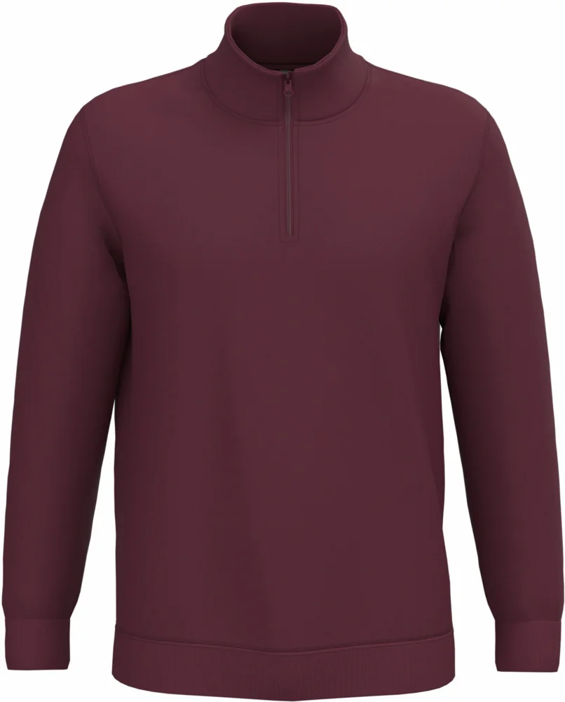 Sweater mit 1/4 Zip