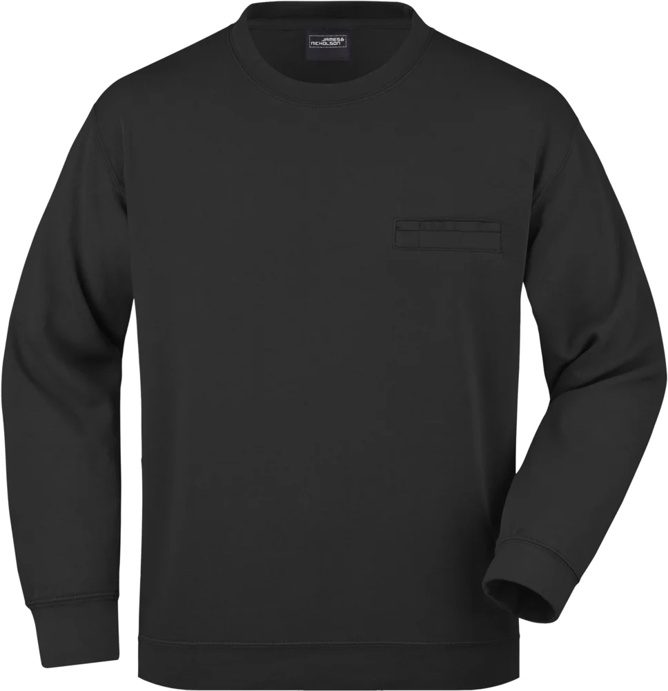 Sweater with Breast Pocket