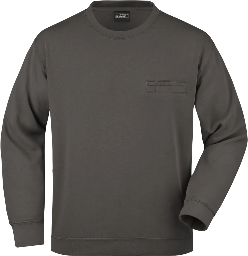 Sweater with Breast Pocket