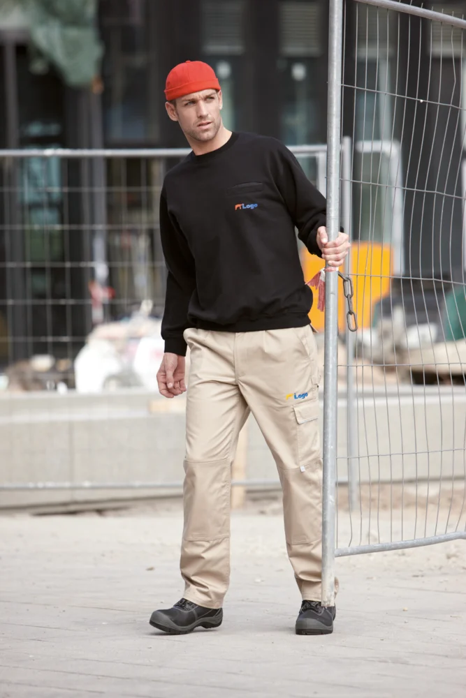 Sweater with Breast Pocket