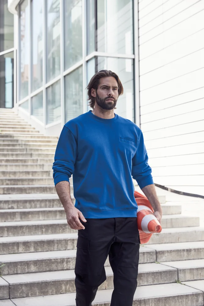 Sweater with Breast Pocket