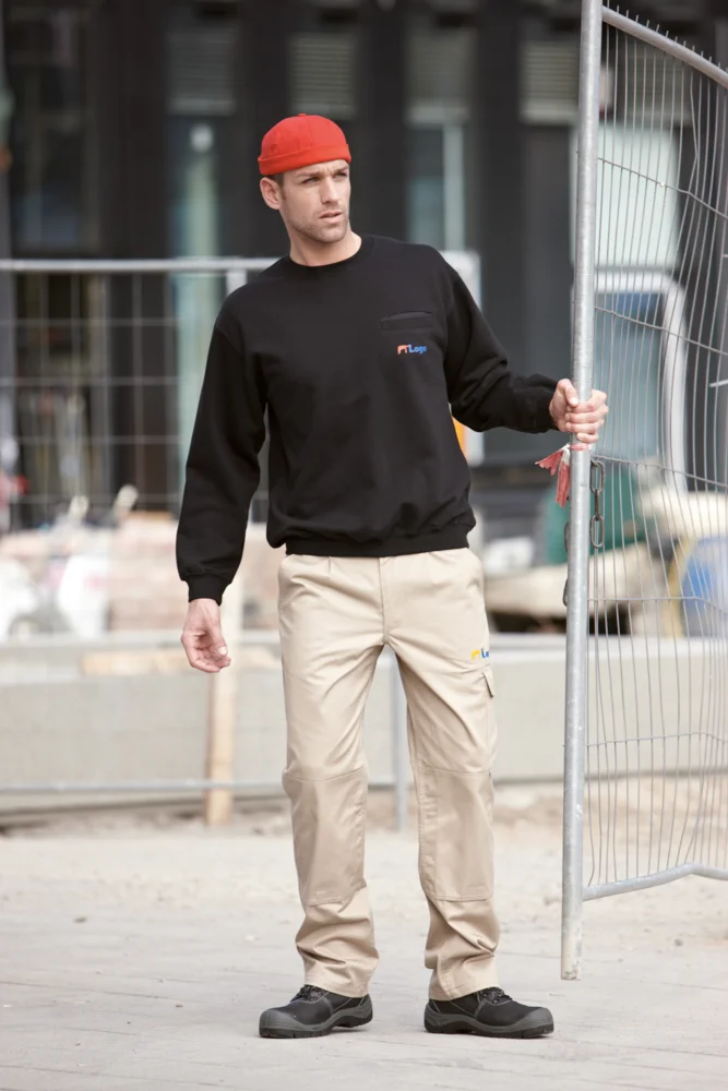 Sweater with Breast Pocket