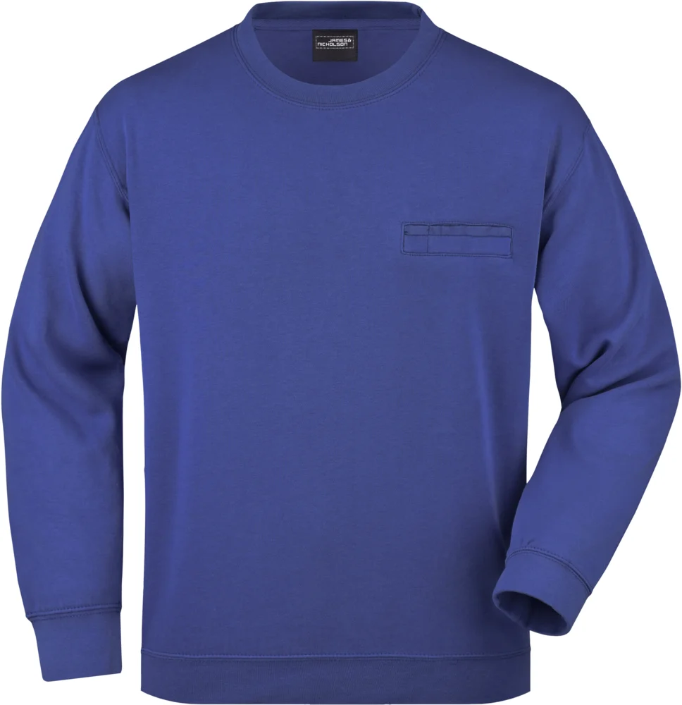 Sweater with Breast Pocket