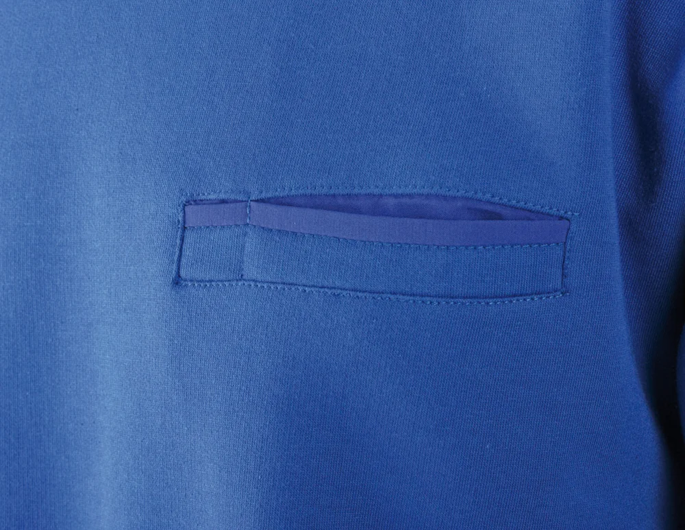 Sweater with Breast Pocket